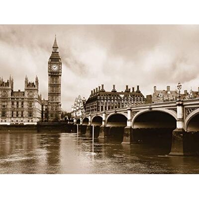 AG Design Photo Wall Mural Non woven London Giant Wall Poster 4 Parts FTNS 2466, Multi-Colour, 360 x 270 cm/142 x 106-Inch AG Design Photo Wall Mural Non woven London Giant Wall Poster 4 Parts FTNS 2466, Multi-Colour, 360 x 270 cm/142 x 106-Inch