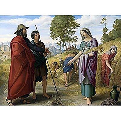 Fine Art Prints Von Carolsfeld Ruth Boaz's Field Biblical Painting Art Print Canvas Premium Wall Decor Poster Mural Fine Art Prints Von Carolsfeld Ruth Boaz's Field Biblical Painting Art Print Canvas Premium Wall Decor Poster Mural