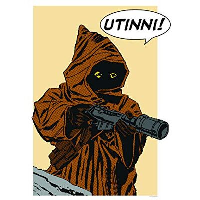Komar Wall Picture Star Wars Classic Comic Quote Java Children's Room Decoration Art Print Without Frame WB115-50 x 70 cm Size 50 x 70 cm (Width x Height) Komar Wall Picture Star Wars Classic Comic Quote Java Children's Room Decoration Art Print Without Frame WB115-50 x 70 cm Size 50 x 70 cm (Width x Height)