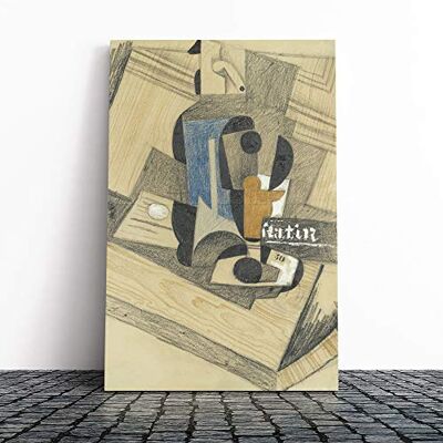 Big Box Art Juan Gris Still Life (13) Canvas Print Gallery Wrapped 30mm Frame Wall Art 30x20 inches Ready to Hang Modern Still Life Picture Living Room Bedroom Lounge Office Big Box Art Juan Gris Still Life (13) Canvas Print Gallery Wrapped 30mm Frame Wall Art 30x20 inches Ready to Hang Modern Still Life Picture Living Room Bedroom Lounge Office