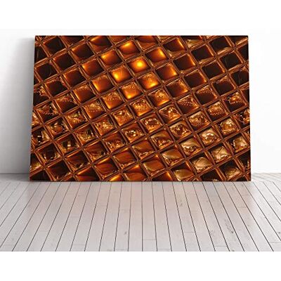 Big Box Art Wall Orange Abstract Art (19) Canvas Print Gallery Wrapped 30mm Frame Wall Art 20x14 inches Ready to Hang Abstract Still Life Picture Living Room Bedroom Lounge Office Big Box Art Wall Orange Abstract Art (19) Canvas Print Gallery Wrapped 30mm Frame Wall Art 20x14 inches Ready to Hang Abstract Still Life Picture Living Room Bedroom Lounge Office