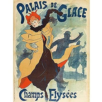Fine Art Prints Cheret Ice Skating Palais Glace Paris Vintage Advert Unframed Wall Art Print Poster Home Decor Premium Fine Art Prints Cheret Ice Skating Palais Glace Paris Vintage Advert Unframed Wall Art Print Poster Home Decor Premium