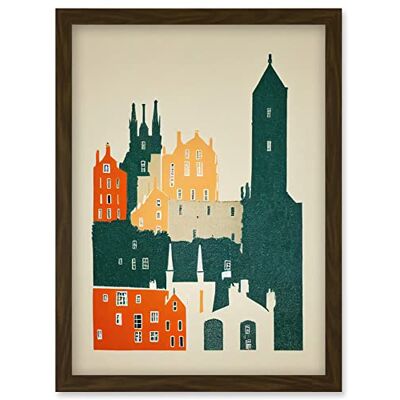 Artery8 - Edinburgh Old Town - Wall Art Print Artery8 - Edinburgh Old Town - Wall Art Print