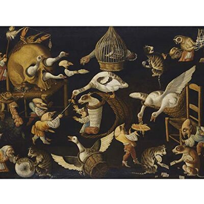 Fine Art Prints Master Egg Grotesque Animals Cats Birds Painting Large Print Poster Wall Art Decor Picture Fine Art Prints Master Egg Grotesque Animals Cats Birds Painting Large Print Poster Wall Art Decor Picture