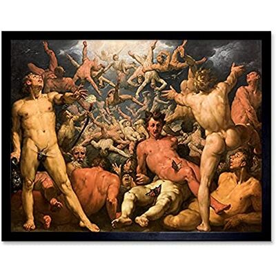 Fine Art Prints Van Haarlem Fall Titans Titanomachia Greek Myth Painting Unframed Wall Art Print Poster Home Decor Premium Fine Art Prints Van Haarlem Fall Titans Titanomachia Greek Myth Painting Unframed Wall Art Print Poster Home Decor Premium