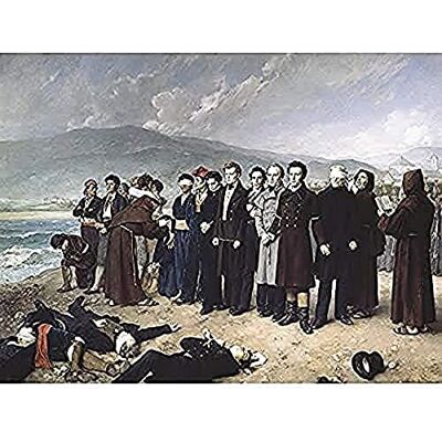 Fine Art Prints Gisbert Firing Squad Execution Torrijos Painting Unframed Wall Art Print Poster Home Decor Premium Fine Art Prints Gisbert Firing Squad Execution Torrijos Painting Unframed Wall Art Print Poster Home Decor Premium
