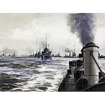 Fine Art Prints Parkes Surrendered German Destroyers War Ships Painting Art Print Canvas Premium Wall Decor Poster Mural Fine Art Prints Parkes Surrendered German Destroyers War Ships Painting Art Print Canvas Premium Wall Decor Poster Mural