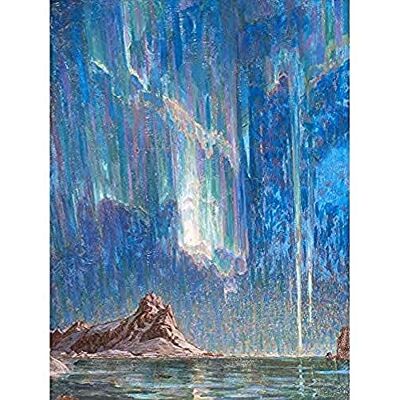 Fine Art Prints Boberg Northern Lights Aurora Borealis Painting Unframed Wall Art Print Poster Home Decor Premium Fine Art Prints Boberg Northern Lights Aurora Borealis Painting Unframed Wall Art Print Poster Home Decor Premium