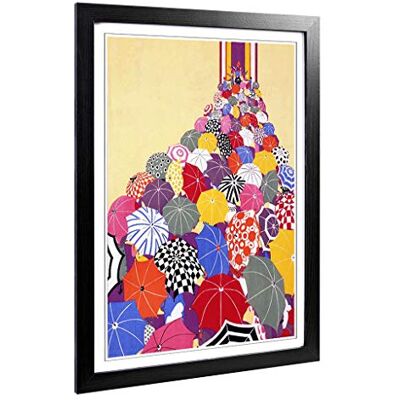 Big Box Art Framed Print of Vintage Travel Poster London Underground Design Wall Art Picture Home Decor for Kitchen, Living Room, Bedroom, Hallway, Black, A2 / 24.5x18 Inch / 62x45cm Big Box Art Framed Print of Vintage Travel Poster London Underground Design Wall Art Picture Home Decor for Kitchen, Living Room, Bedroom, Hallway, Black, A2 / 24.5x18 Inch / 62x45cm