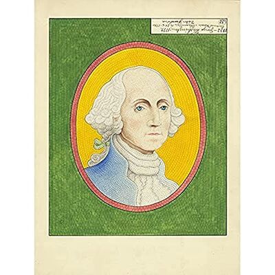 Fine Art Prints Facchina George Washington Mosaic Portrait Painting Art Print Canvas Premium Wall Decor Poster Mural Fine Art Prints Facchina George Washington Mosaic Portrait Painting Art Print Canvas Premium Wall Decor Poster Mural