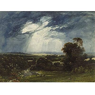 Artery8 Martin Landscape Cattle Grazing Foreground 1833 Painting Unframed Wall Art Print Poster Home Decor Premium Artery8 Martin Landscape Cattle Grazing Foreground 1833 Painting Unframed Wall Art Print Poster Home Decor Premium
