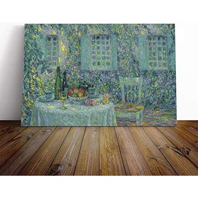 Big Box Art Henri Le Sidaner Al Fresco Canvas Print Gallery Wrapped 30mm Frame Wall Art 30x20 inches Ready to Hang Modern Picture Living Room Bedroom Lounge Office Big Box Art Henri Le Sidaner Al Fresco Canvas Print Gallery Wrapped 30mm Frame Wall Art 30x20 inches Ready to Hang Modern Picture Living Room Bedroom Lounge Office