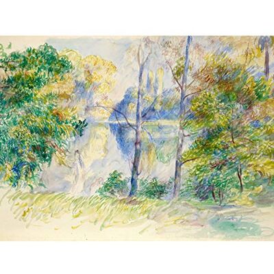 Fine Art Prints Auguste Renoir View Of A Park Large Wall Art Print Canvas Premium Poster Mural Fine Art Prints Auguste Renoir View Of A Park Large Wall Art Print Canvas Premium Poster Mural