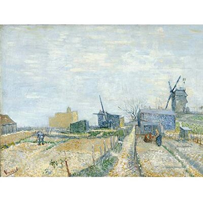 Fine Art Prints Vincent Van Gogh Montmartre Molens En Moestuinen Cropped Large Art Print Poster Wall Decor Premium Mural Fine Art Prints Vincent Van Gogh Montmartre Molens En Moestuinen Cropped Large Art Print Poster Wall Decor Premium Mural