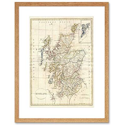 Artery8 - Vintage 1799 Shire Map Scotland Artery8 - Vintage 1799 Shire Map Scotland