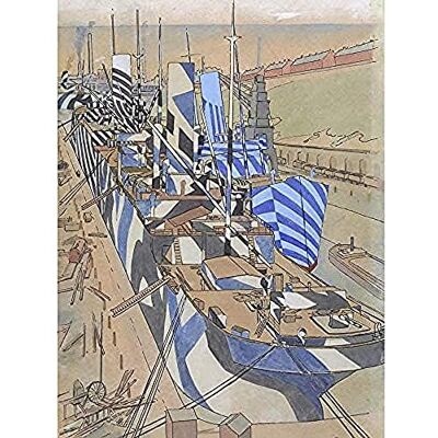 Fine Art Prints Taylor Herculaneum Dock Liverpool WWI Painting Art Print Canvas Premium Wall Decor Poster Mural Fine Art Prints Taylor Herculaneum Dock Liverpool WWI Painting Art Print Canvas Premium Wall Decor Poster Mural