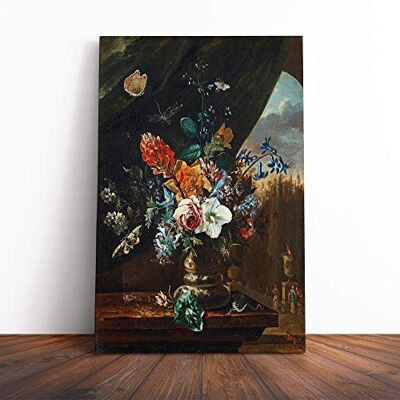Big Box Art Maria Van Oosterwijk Flower Still Life Vol.2 Canvas Print Gallery Wrapped 30mm Frame Wall Art 20x14 inches Ready to Hang Modern Floral Picture Living Room Bedroom Lounge Office Big Box Art Maria Van Oosterwijk Flower Still Life Vol.2 Canvas Print Gallery Wrapped 30mm Frame Wall Art 20x14 inches Ready to Hang Modern Floral Picture Living Room Bedroom Lounge Office