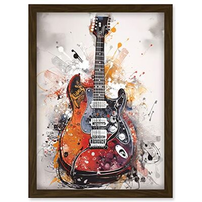Artery8 - Electric Mandolin Guitar - Wall Art Print Artery8 - Electric Mandolin Guitar - Wall Art Print