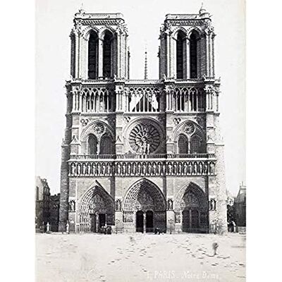 Artery8 Notre Dame Paris France Vintage Photograph Art Print Canvas Premium Wall Decor Poster Mural Artery8 Notre Dame Paris France Vintage Photograph Art Print Canvas Premium Wall Decor Poster Mural