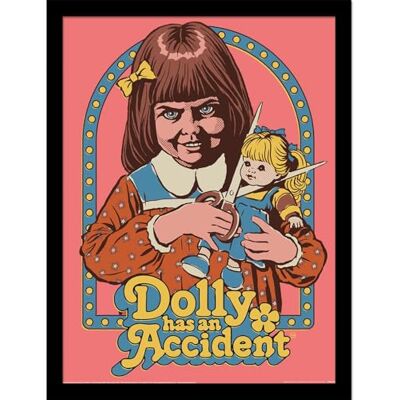 Pyramid Steven Rhodes (Dolly Has An Accident) Collector Print – Collector Print Poster (Framed) – Wall Art for Fans – Official Merchandise – One Size Pyramid Steven Rhodes (Dolly Has An Accident) Collector Print – Collector Print Poster (Framed) – Wall Art for Fans – Official Merchandise – One Size