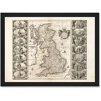 Artery8 - Jansson - Black - A4 - Wall Art Artery8 - Jansson - Black - A4 - Wall Art