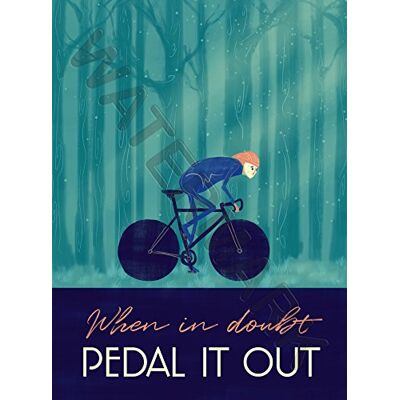 Wee Blue Coo Sport Pedal It Out Cycling Bike Large Wall Art Canvas Print Wee Blue Coo Sport Pedal It Out Cycling Bike Large Wall Art Canvas Print