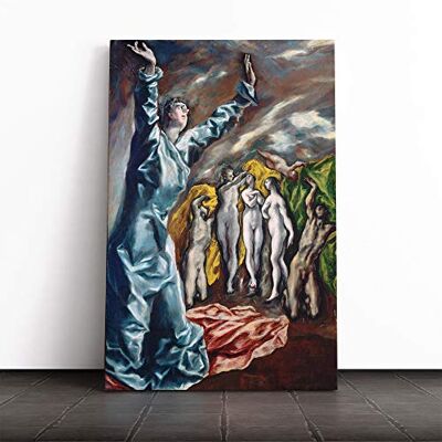 Big Box Art El Greco The Vision of Saint John Canvas Wall Art Print 30x20 Inch Big Box Art El Greco The Vision of Saint John Canvas Wall Art Print 30x20 Inch