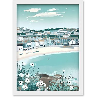 Artery8 - St Ives Bay Daisies - Wall Art Artery8 - St Ives Bay Daisies - Wall Art