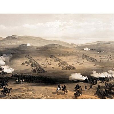 Fine Art Prints Simpson Crimean War Charge Light Brigade Balaklava 1854 Illustration Art Print Canvas Premium Wall Decor Poster Mural Fine Art Prints Simpson Crimean War Charge Light Brigade Balaklava 1854 Illustration Art Print Canvas Premium Wall Decor Poster Mural