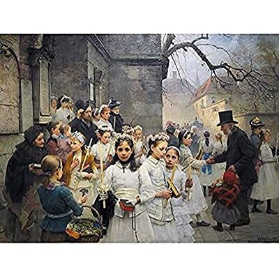 Fine Art Prints Smith After First Communion Painting Unframed Wall Art Print Poster Home Decor Premium Fine Art Prints Smith After First Communion Painting Unframed Wall Art Print Poster Home Decor Premium