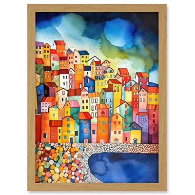 Artery8 - Menton France Seaside Town - Light Oak Artery8 - Menton France Seaside Town - Light Oak