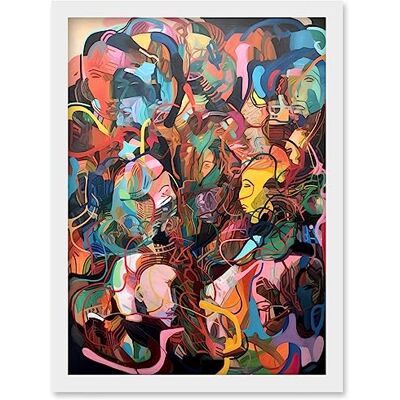 Artery8 - Human Relationships - Framed - Wall Art Print - Wall Art Artery8 - Human Relationships - Framed - Wall Art Print - Wall Art