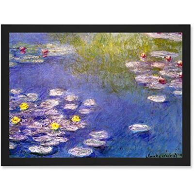 Artery8 - Monet Water Lilies at Giverny - A4 - Art Print Artery8 - Monet Water Lilies at Giverny - A4 - Art Print