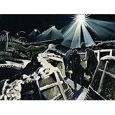 Fine Art Prints Nash Ypres Salient Night Battle WWI War Painting Art Print Canvas Premium Wall Decor Poster Mural Fine Art Prints Nash Ypres Salient Night Battle WWI War Painting Art Print Canvas Premium Wall Decor Poster Mural