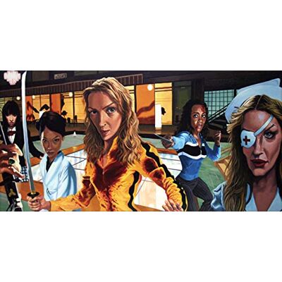 Pyramid "The Bride's Revenge The Art of Justin Reed Canvas Print, Multi-Colour, 50 x 100 x 1.3 cm Pyramid "The Bride's Revenge The Art of Justin Reed Canvas Print, Multi-Colour, 50 x 100 x 1.3 cm