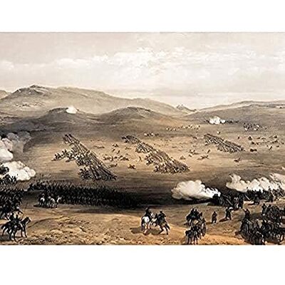 Fine Art Prints Simpson Crimean War Charge Light Brigade Balaklava 1854 Illustration Unframed Wall Art Print Poster Home Decor Premium Fine Art Prints Simpson Crimean War Charge Light Brigade Balaklava 1854 Illustration Unframed Wall Art Print Poster Home Decor Premium