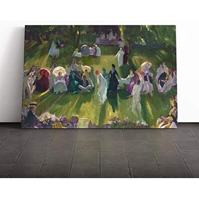 Big Box Art George Bellows Tennis at Newport Canvas Print Gallery Wrapped 30mm Frame Wall Art 24x16 inches Ready to Hang Modern Sport Picture Living Room Bedroom Lounge Office Big Box Art George Bellows Tennis at Newport Canvas Print Gallery Wrapped 30mm Frame Wall Art 24x16 inches Ready to Hang Modern Sport Picture Living Room Bedroom Lounge Office