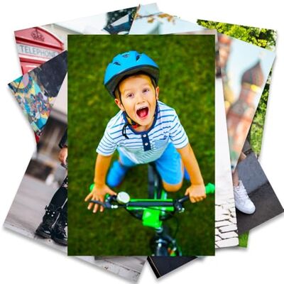 Papa Prints Pack of 10 Photo Prints Personalised Picture Prints 5 x 7 Inch Printed Photos Wall Art, Poster, Image or Artwork Papa Prints Pack of 10 Photo Prints Personalised Picture Prints 5 x 7 Inch Printed Photos Wall Art, Poster, Image or Artwork