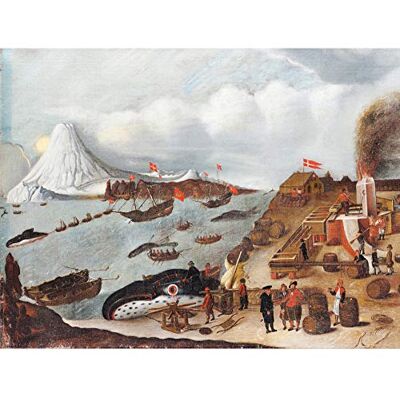 Fine Art Prints Abraham Speeck Danish Whaling Station Large Wall Art Print Canvas Premium Poster Mural Fine Art Prints Abraham Speeck Danish Whaling Station Large Wall Art Print Canvas Premium Poster Mural