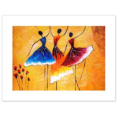 Fine Art Prints Ballet Dancers Painting Art Print Canvas Premium Wall Decor Poster Fine Art Prints Ballet Dancers Painting Art Print Canvas Premium Wall Decor Poster