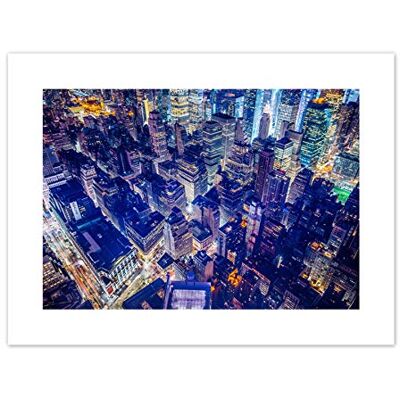 Fine Art Prints Aerial View New York Night Canvas Wall Art Print Fine Art Prints Aerial View New York Night Canvas Wall Art Print