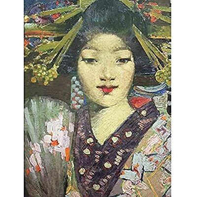 Fine Art Prints Henry Geisha Girl Detail Painting Art Print Canvas Premium Wall Decor Poster Mural Fine Art Prints Henry Geisha Girl Detail Painting Art Print Canvas Premium Wall Decor Poster Mural