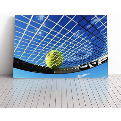 Big Box Art Tennis Ball Canvas Print Gallery Wrapped 30mm Frame Wall Art 24x16 inches Ready to Hang Modern Sport Picture Living Room Bedroom Lounge Office Big Box Art Tennis Ball Canvas Print Gallery Wrapped 30mm Frame Wall Art 24x16 inches Ready to Hang Modern Sport Picture Living Room Bedroom Lounge Office