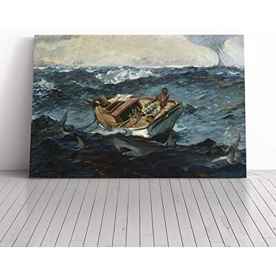 Big Box Art Winslow Homer The Gulf Stream Canvas Wall Art Print 20x14 Inch Big Box Art Winslow Homer The Gulf Stream Canvas Wall Art Print 20x14 Inch