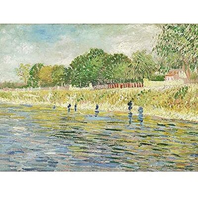 Fine Art Prints Vincent Van Gogh Bank Of The Seine Art Print Canvas Premium Wall Decor Poster Mural Fine Art Prints Vincent Van Gogh Bank Of The Seine Art Print Canvas Premium Wall Decor Poster Mural