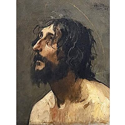 Artery8 Martin Henri Self Portrait As John Baptist Painting Art Print Canvas Premium Wall Decor Poster Mural Artery8 Martin Henri Self Portrait As John Baptist Painting Art Print Canvas Premium Wall Decor Poster Mural