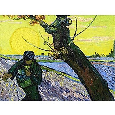 Fine Art Prints Vincent Van Gogh The Sower Art Print Canvas Premium Wall Decor Poster Mural Fine Art Prints Vincent Van Gogh The Sower Art Print Canvas Premium Wall Decor Poster Mural