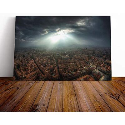Big Box Art Landscape Florence Italy Aerial Canvas Print Gallery Wrapped 30mm Frame Wall Art 30x20 inches Ready to Hang Modern Landscape Picture Living Room Bedroom Lounge Office Big Box Art Landscape Florence Italy Aerial Canvas Print Gallery Wrapped 30mm Frame Wall Art 30x20 inches Ready to Hang Modern Landscape Picture Living Room Bedroom Lounge Office