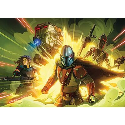 Komar Mandalorian Fireteam Poster - Art Print Komar Mandalorian Fireteam Poster - Art Print