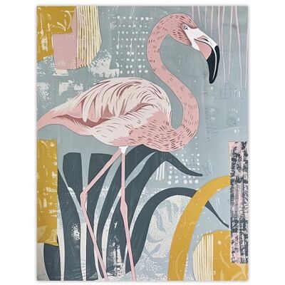 Artery8 Flamingo Bird Pastel Colour Nature Design Living Room Large Wall Art Poster Print Thick Paper 18X24 Inch Artery8 Flamingo Bird Pastel Colour Nature Design Living Room Large Wall Art Poster Print Thick Paper 18X24 Inch